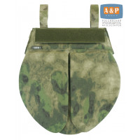 Напашник тактический "Трилистник ПРО". Класс защиты Бр 2. Цвет: A-TACS FG.