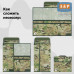 Несессер мужской дорожный "Турист" (размер M). 